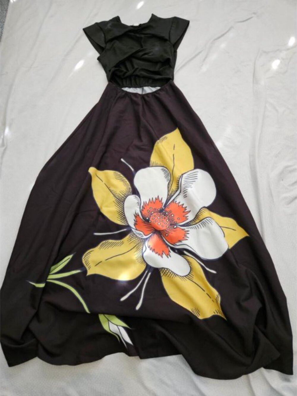 Dress, Shein, XS, Black